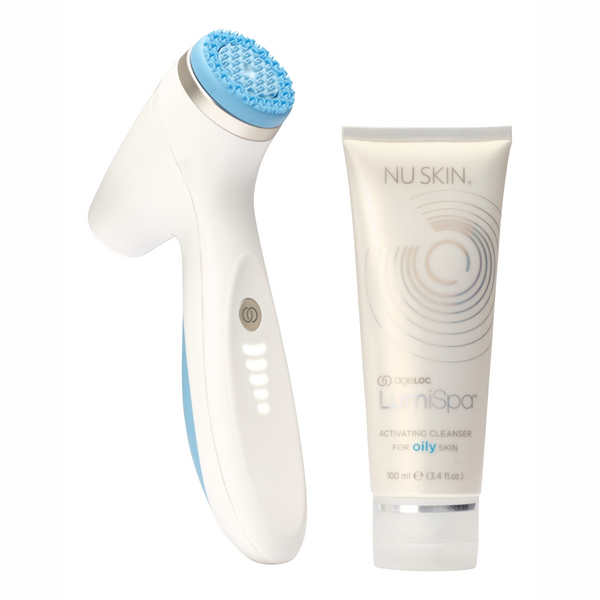 NuSkin - ageLOC LumiSpa iO Cleansing Kit – fettige Haut - NuCosmeticShop